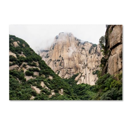 Philippe Hugonnard 'Mt Huashan IV' Canvas Art,16x24